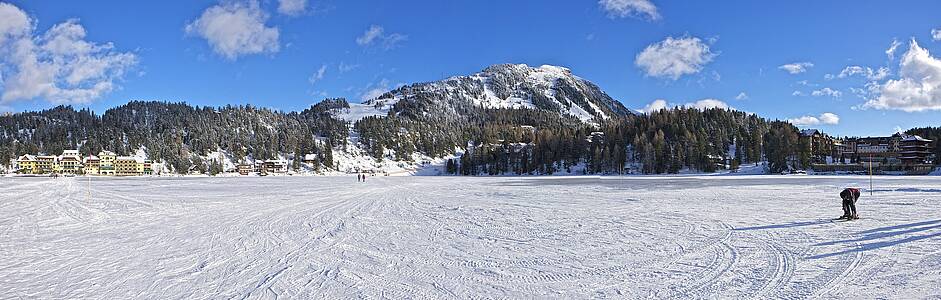 Sci di fondo al passo Turracher H&ouml;he