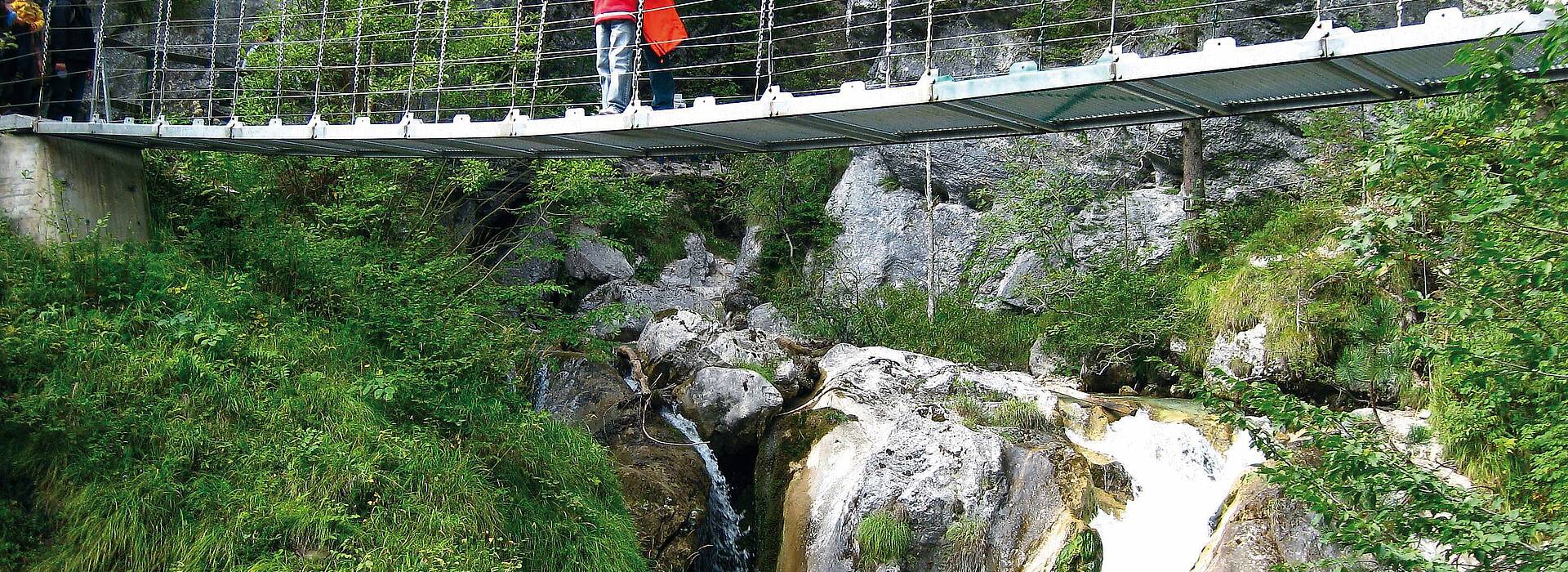 Hängebrücke - Ausflugsziel in Kärnten