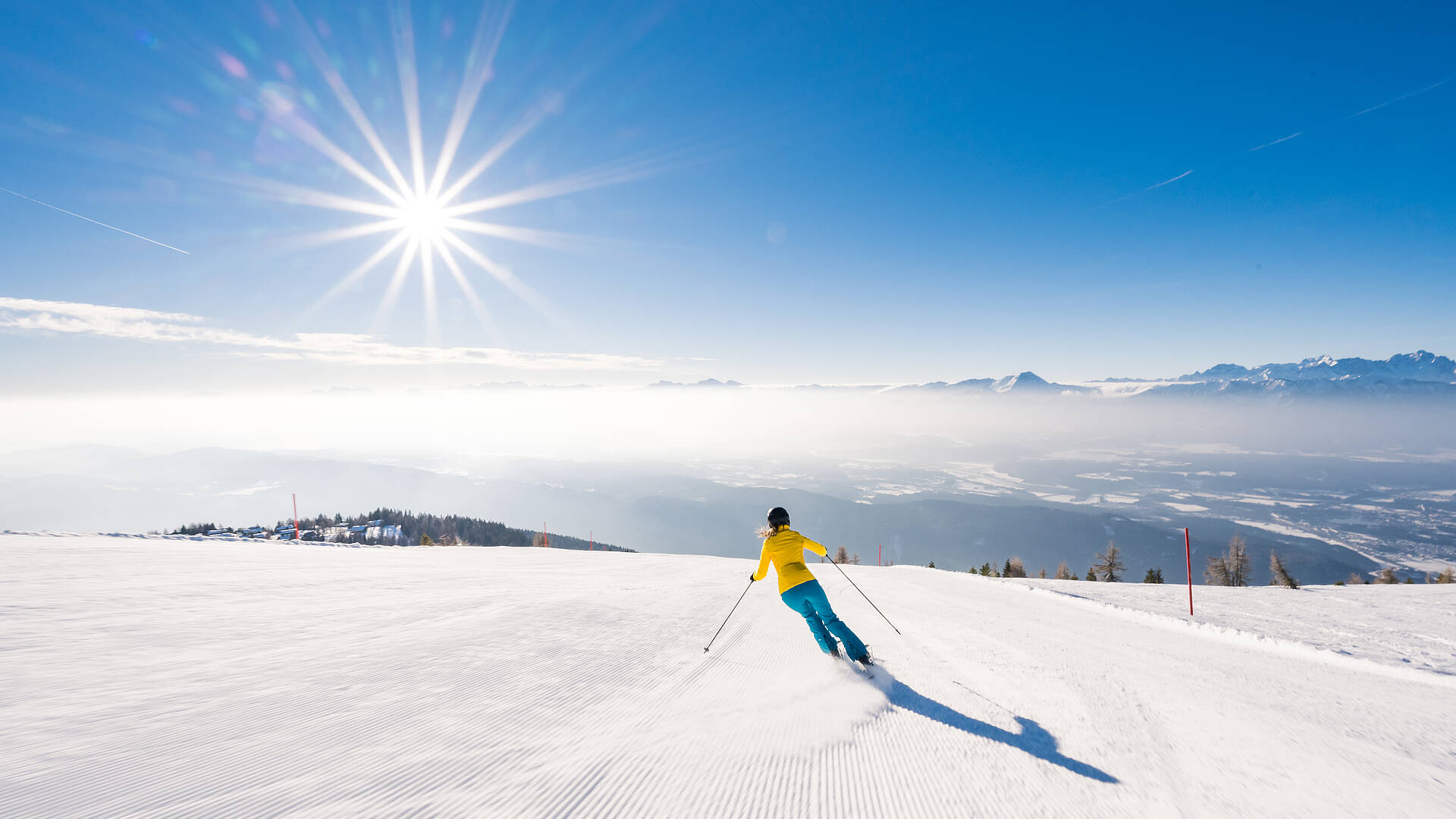 Skigenuss auf der Gerlitzen Alpe