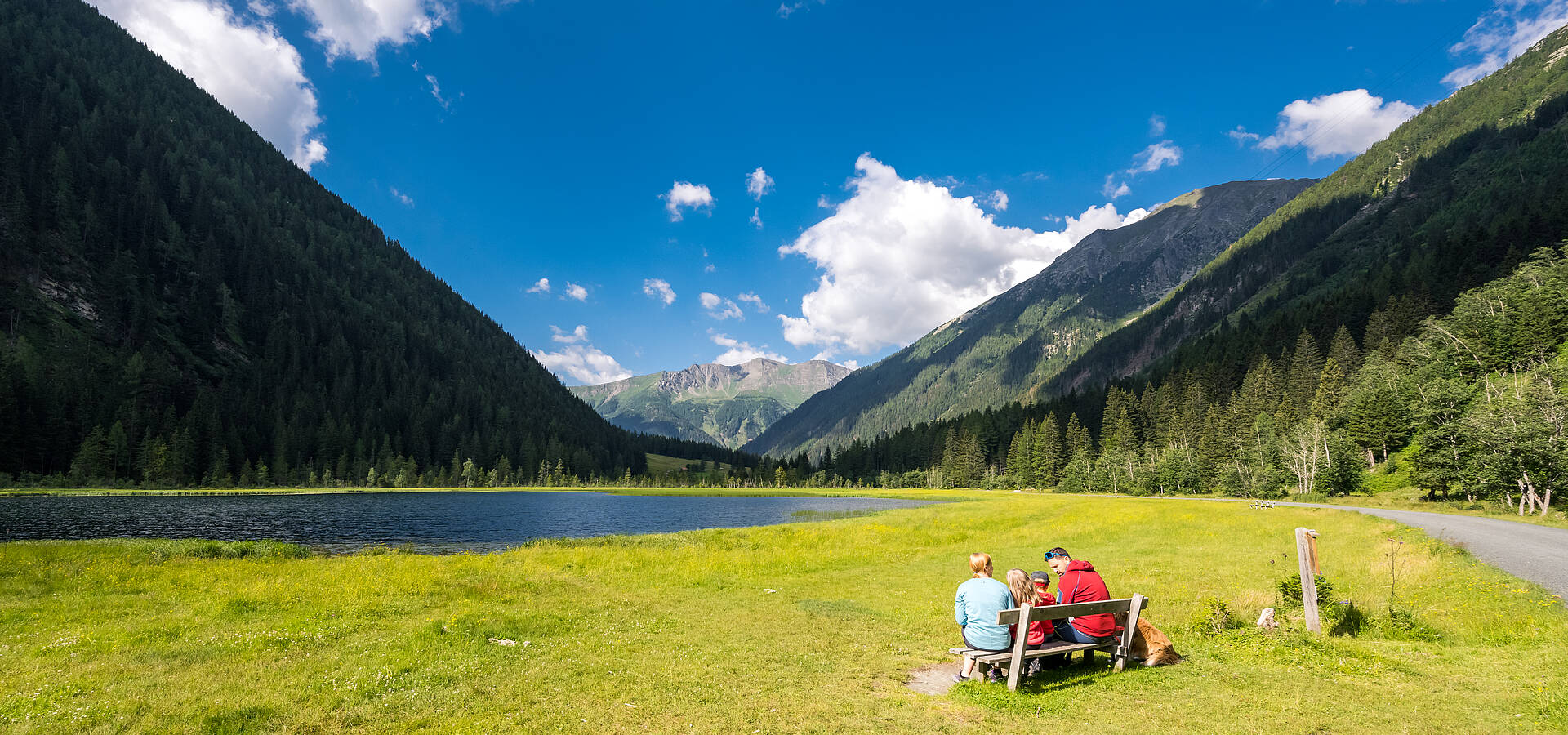 Familienwandern in Mallnitz barrierefrei