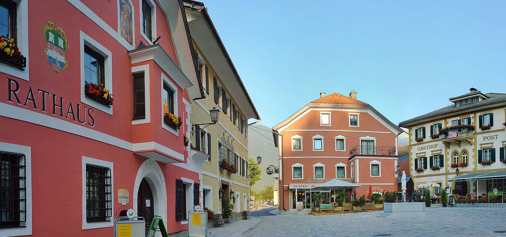 Marktplatz in Oberdrauburg