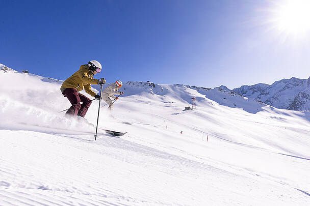 Skifahren am Ankogel