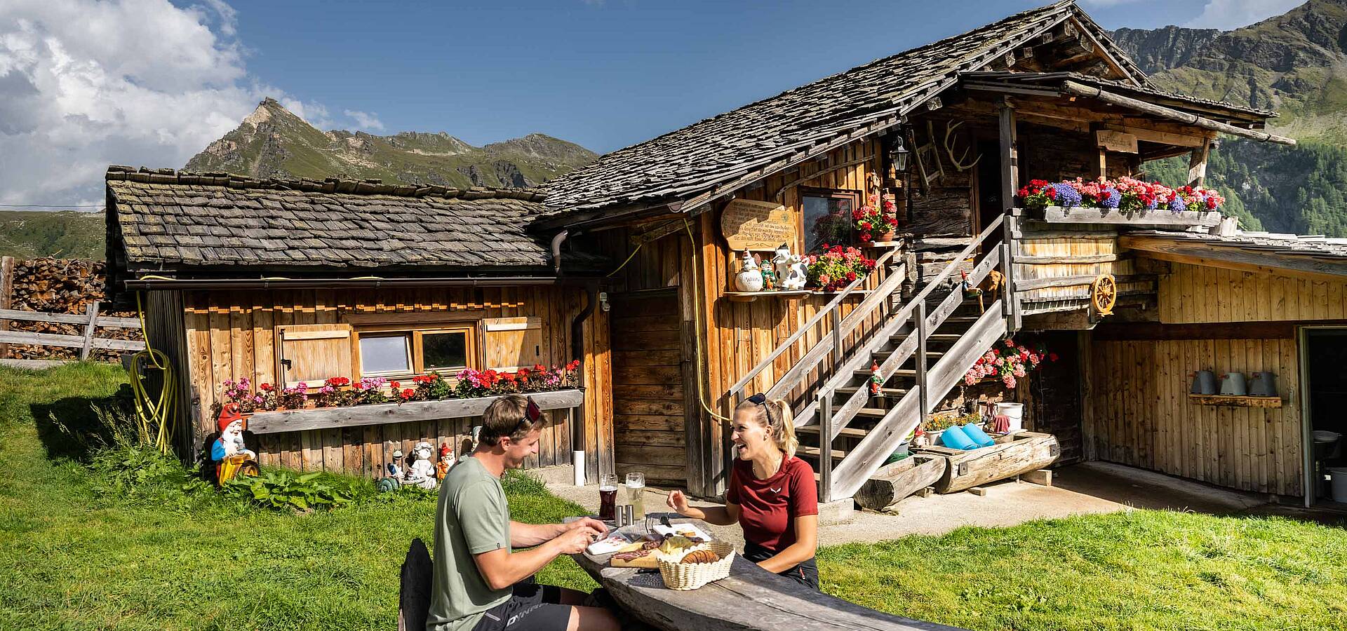 Wanderrast in der Asten im Nationalpark Hohe Tauern